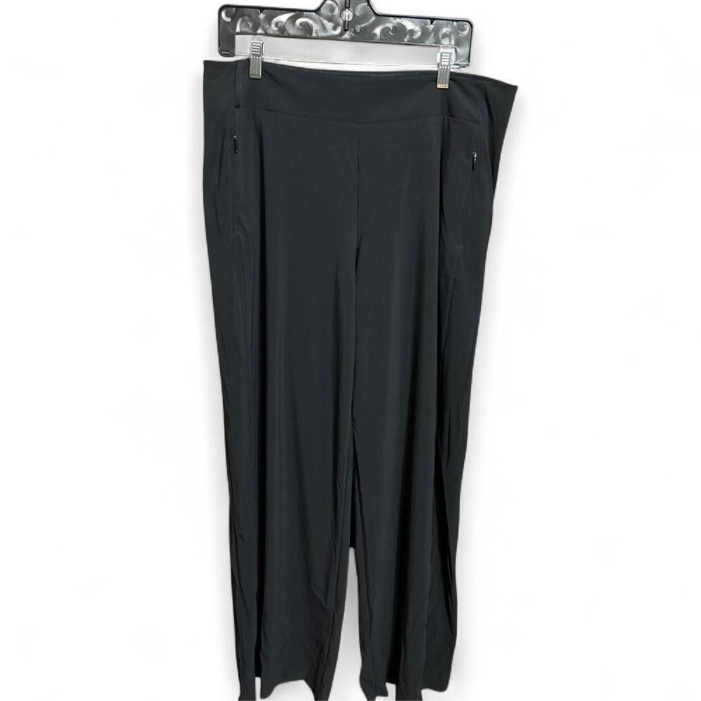 Athleta Nolita Wide Leg Pants - Black - 14